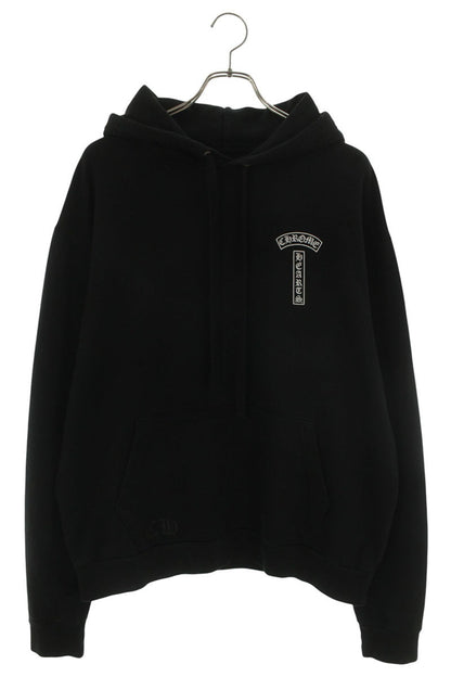 Chrome Hearts Back Arch Logo Print Pullover Hoodie Size M