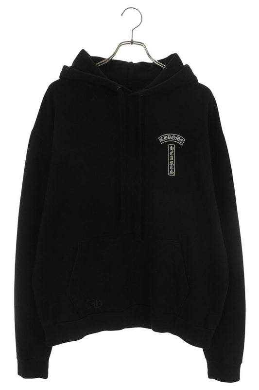 Chrome Hearts Back Arch Logo Print Pullover Hoodie Size M