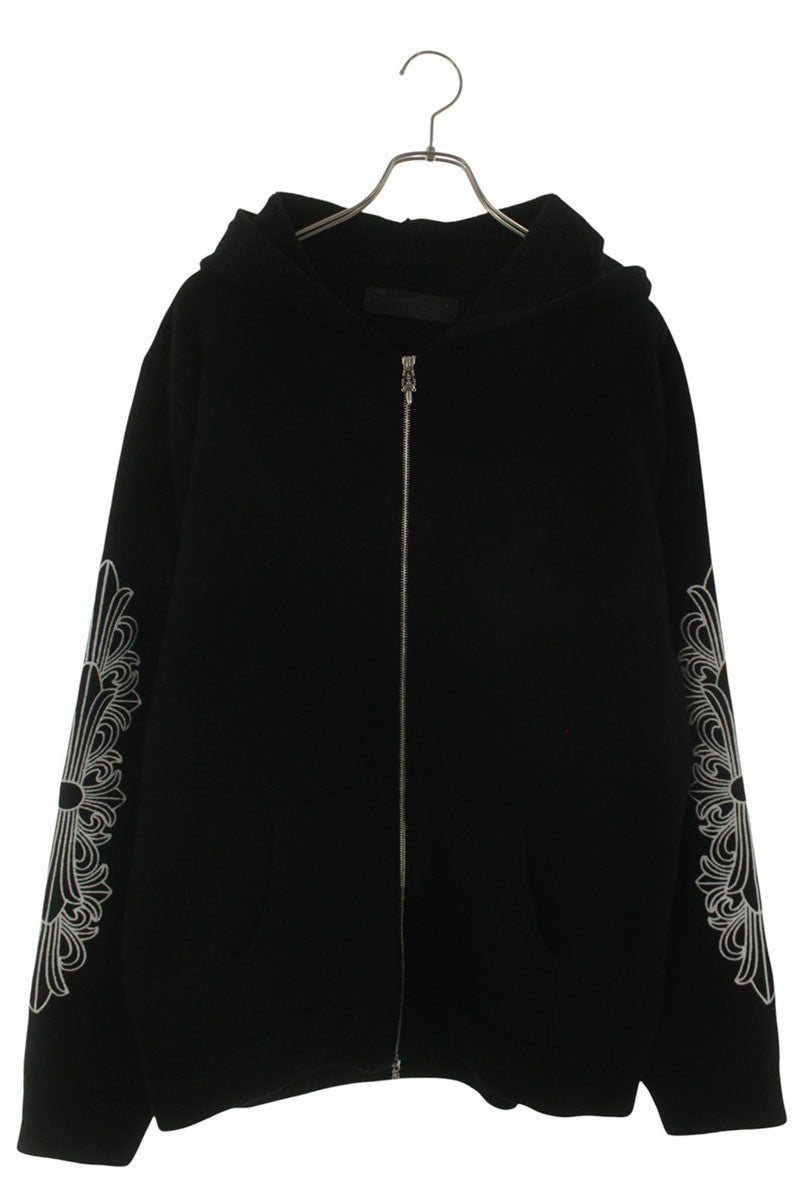 Chrome Hearts U LIFE SENTENCE Cashmere Zip Hoodie Size XL