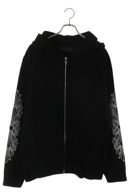 Chrome Hearts U LIFE SENTENCE Cashmere Zip Hoodie Size XL