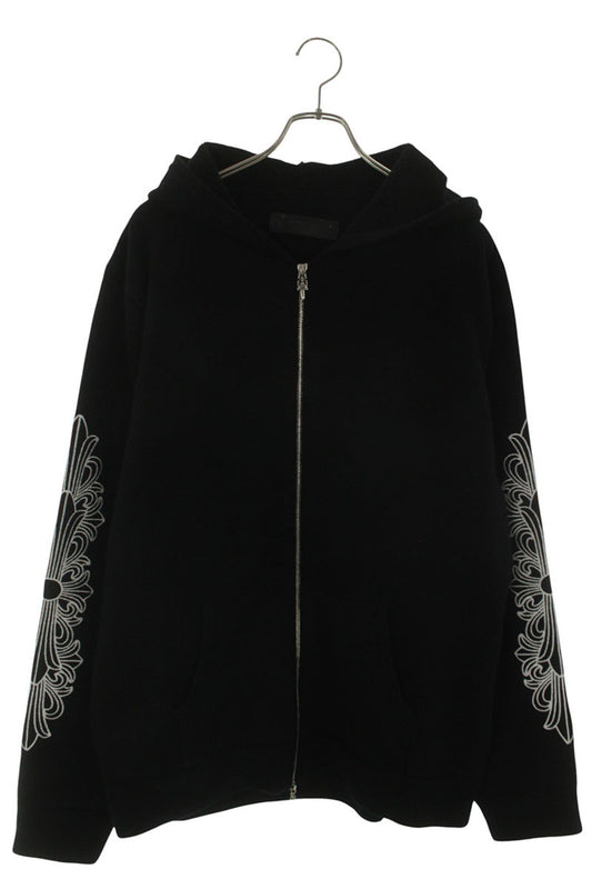 Chrome Hearts U LIFE SENTENCE Cashmere Zip Hoodie Size XL