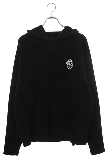 Chrome Hearts Dagger Embroidered Cashmere Hoodie Size XL