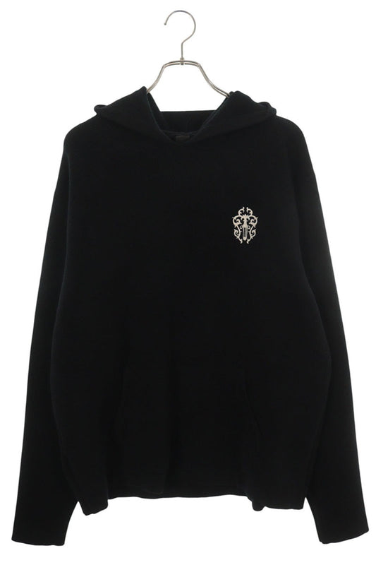 Chrome Hearts Dagger Embroidered Cashmere Hoodie Size XL