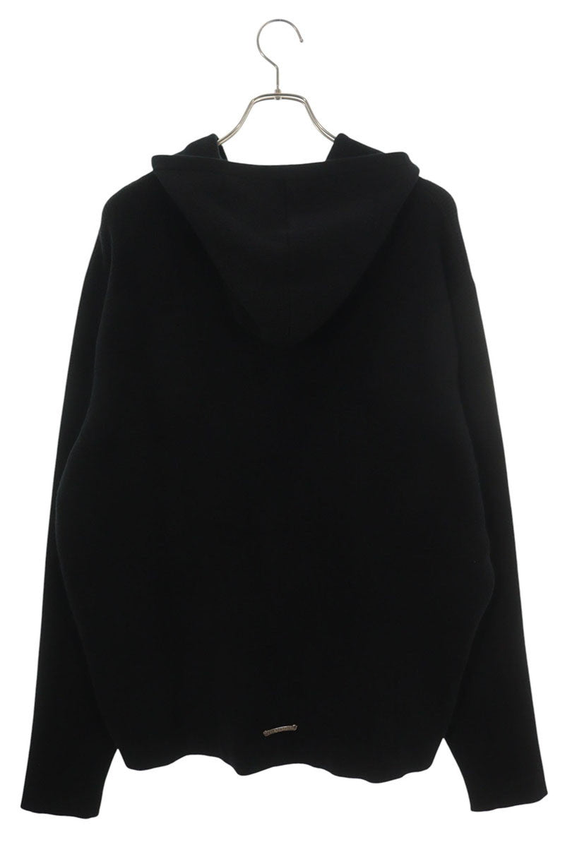 Chrome Hearts Dagger Embroidered Cashmere Hoodie Size XL
