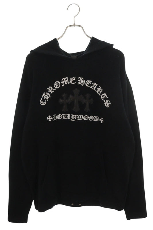 Chrome Hearts SAILIN ON HD PLVR Cashmere Hoodie Size L