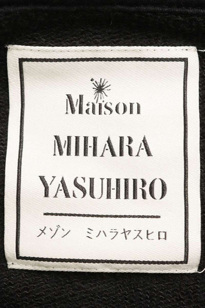 MIHARAYASUHIRO Dog Print Hoodie Black Size M