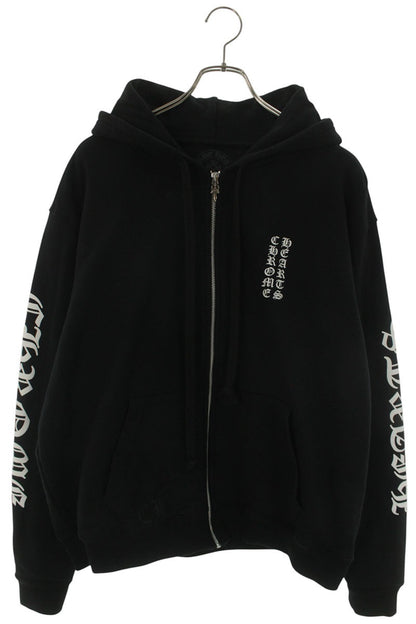 Chrome Hearts THRML HD ZIP Sleeve Logo Dagger Black Size M