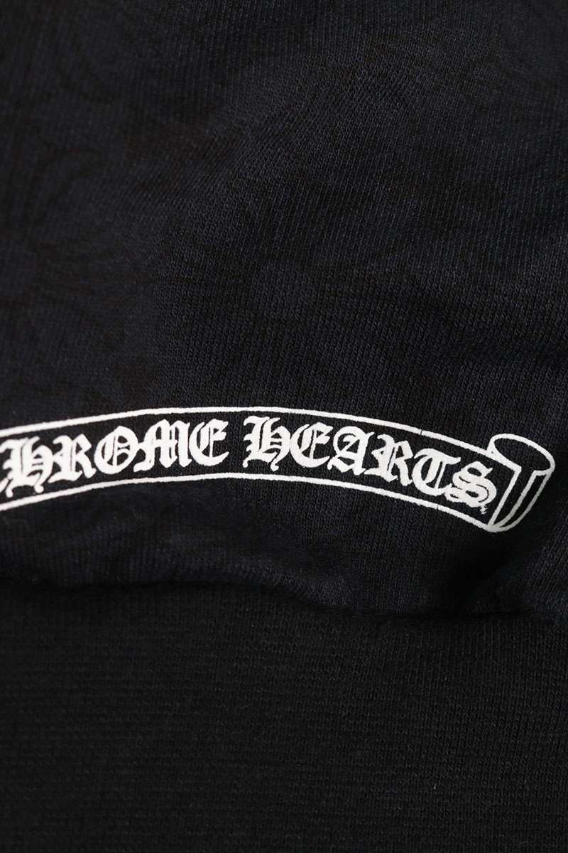 Chrome Hearts CH Plus All-over Horseshoe Zip Hoodie Size L