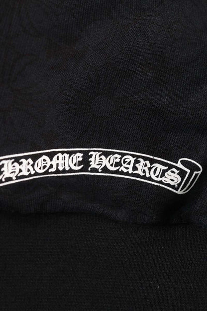 Chrome Hearts CH Plus All-over Horseshoe Zip Hoodie Size L