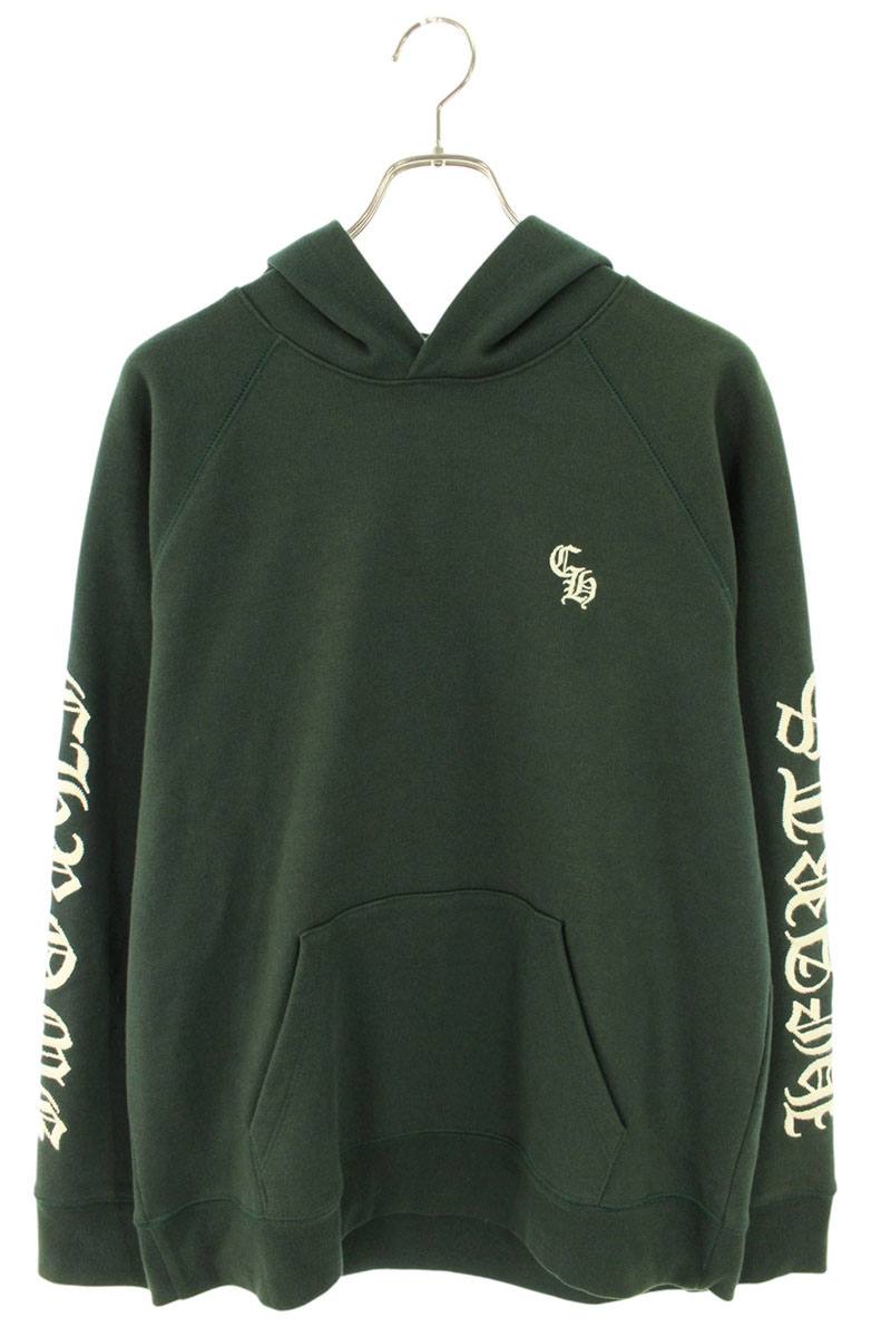 Chrome Hearts SLO RIDE CH Logo Embroidered Hoodie Size L