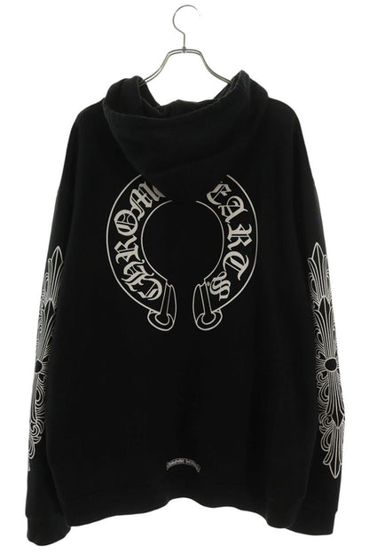 Chrome Hearts SWTSHRT HD PLVR Floral Horseshoe Size XL