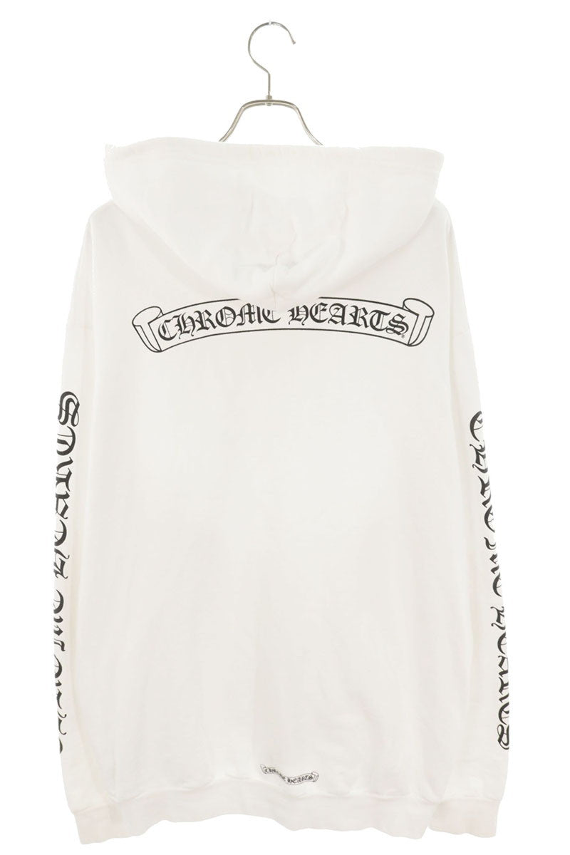 Chrome Hearts SWTSHRT HD ZIP Sleeve Logo Print Size XXL