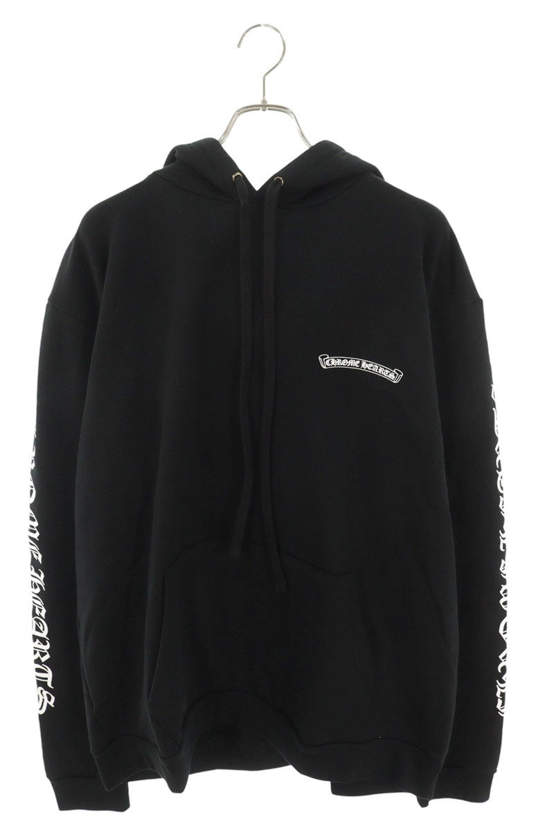 Chrome Hearts SWTSHRT PLVR Back Scroll Print Hoodie Size XL