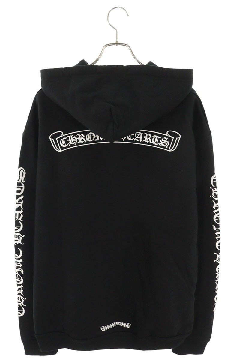 Chrome Hearts SWTSHRT PLVR Back Scroll Print Hoodie Size XL