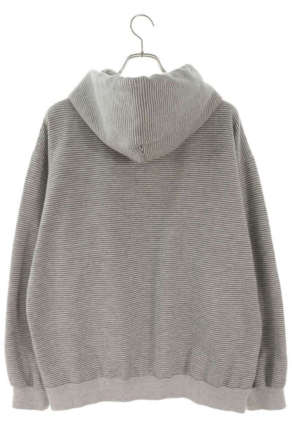 ENNOY 25AW Striped Pullover Hoodie Gray Size L