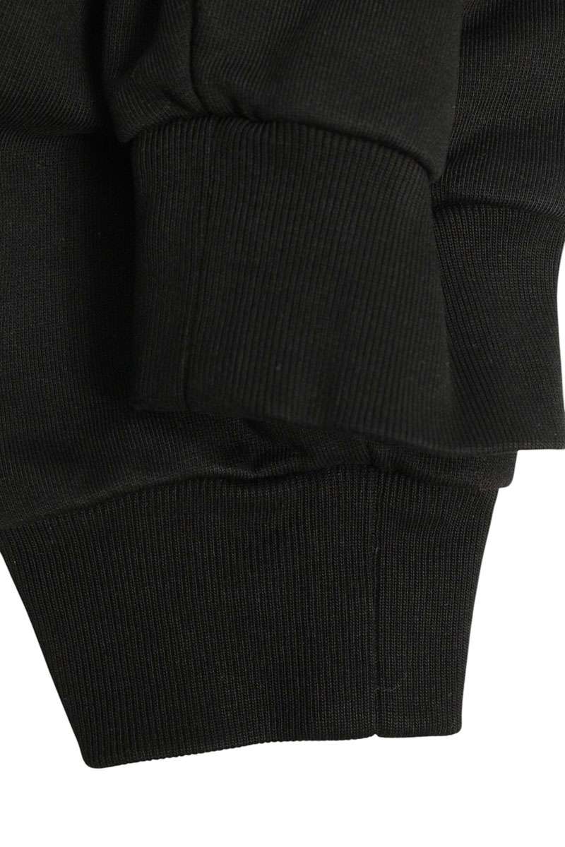 BALENCIAGA Back Logo Tab Cropped Zip Hoodie Size XXS