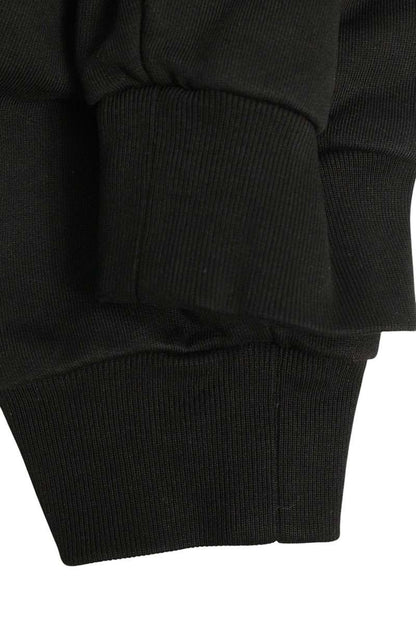 BALENCIAGA Back Logo Tab Cropped Zip Hoodie Size XXS