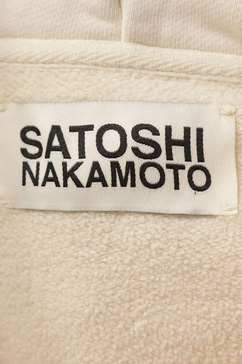 SATOSHI NAKAMOTO 26SS NECKLACE HOODIE Beige Multi Size M