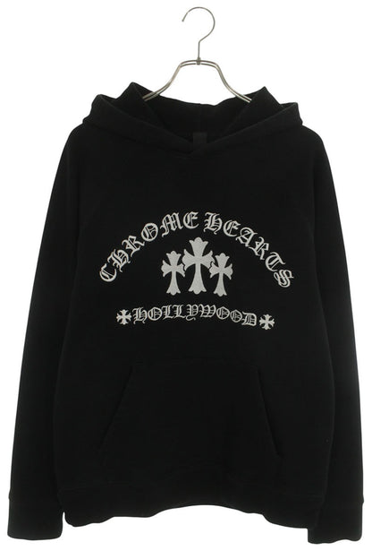 Chrome Hearts SAILIN ON HD PLVR Cemetery Cross Hoodie Size M