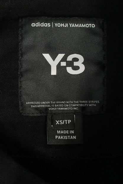 Y-3 3-Stripe Pullover Hoodie Black Size XS
