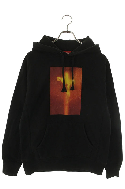 SUPREME 17AW Piss Christ Hooded Sweatshirt Size M