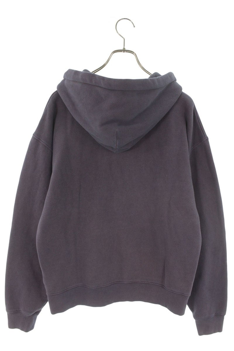 OUR LEGACY 26SS Cotton Zip-Up Hoodie Purple Size L