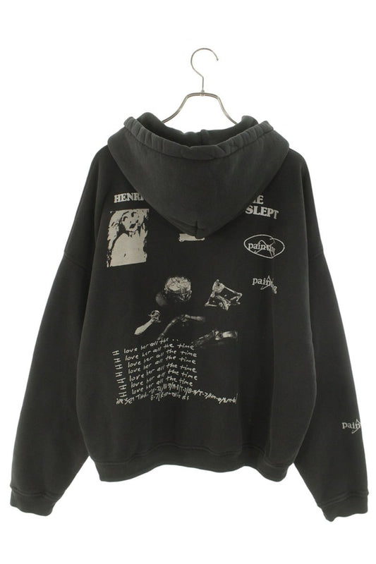 ENFANTS RICHES DEPRIMES 26SS 20515 Graphic Hoodie Size L