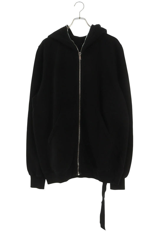 DRKSHDW 26SS Cotton Zip-Up Hoodie Black Size L