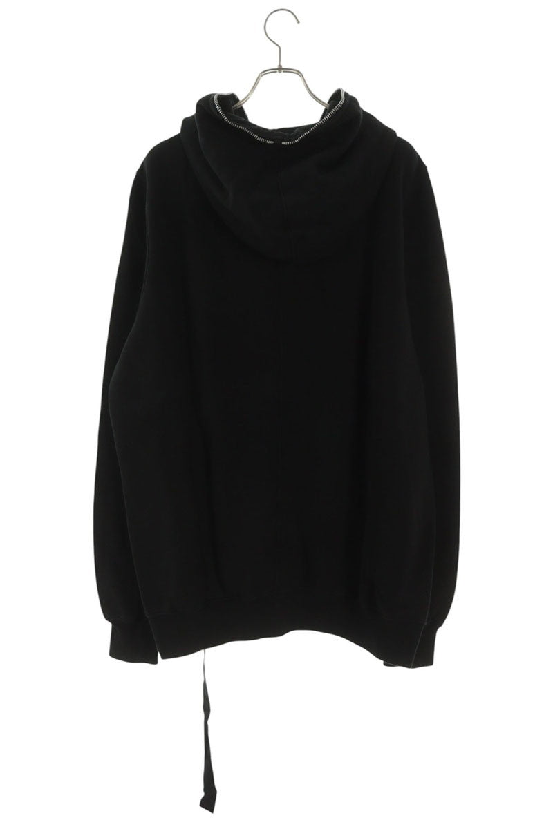 DRKSHDW 26SS Cotton Zip-Up Hoodie Black Size L