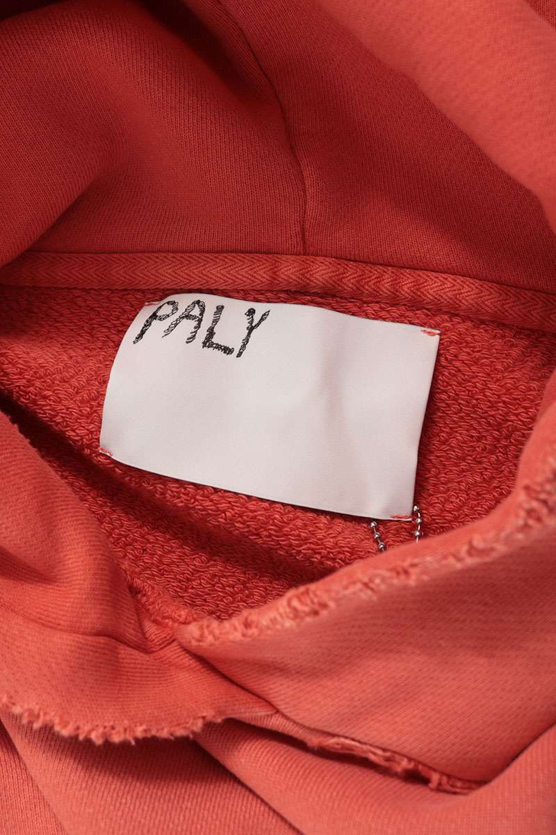 Paly Hollywood 26SS Paint Distressed Cotton Hoodie Size XL