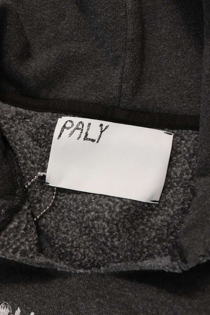 Paly Hollywood 26SS Patched Vintage Hoodie Black Size XL