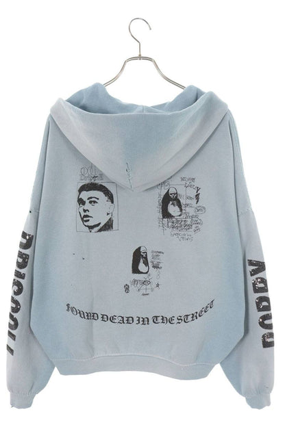 Paly Hollywood 26SS Photo Print Embroidered Hoodie Size XS