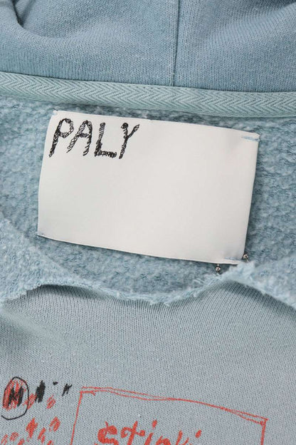 Paly Hollywood 26SS Photo Print Embroidered Hoodie Size XL
