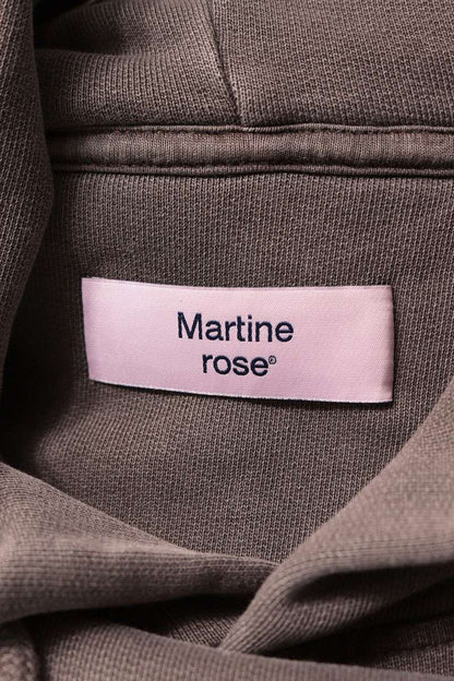 MARTIN ROSE 26SS Colorful Logo Hoodie Brown Size L