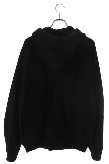 Rick Owens Cotton Zip-Up Hoodie Black Size M