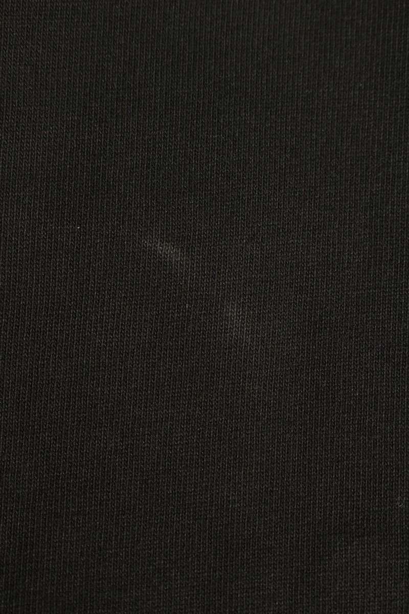 Rick Owens Cotton Drawcord Pullover Hoodie Black Size XL