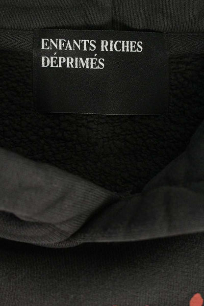 ENFANTS RICHES DEPRIMES 26SS Graphic Hoodie Black Size XL