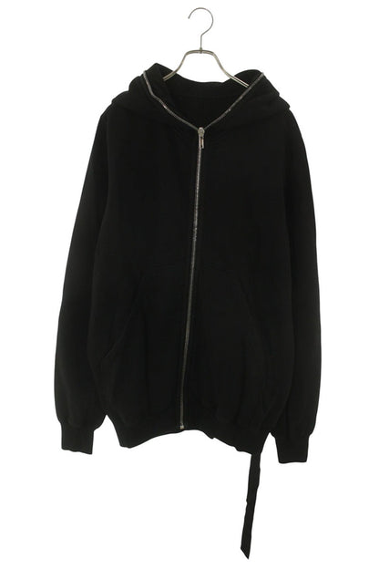 DRKSHDW 26SS Cotton Zip-Up Hoodie Black Size M