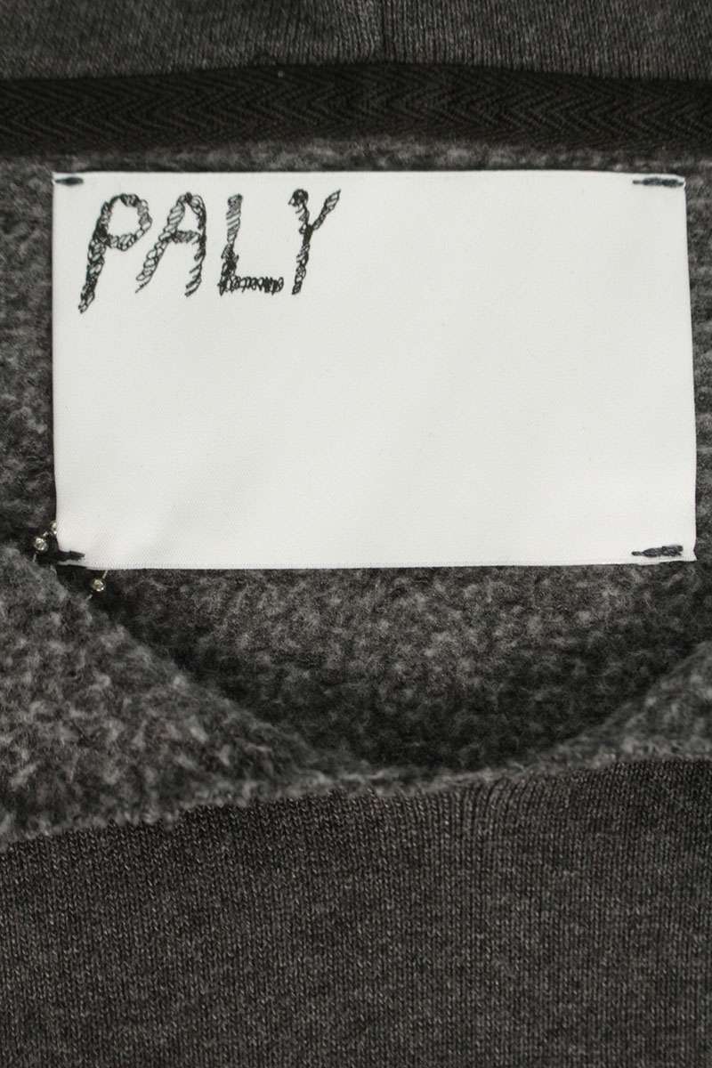 Paly Hollywood 26SS Patch Vintage Hoodie Black Size M