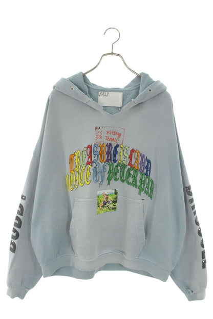 Paly Hollywood 26SS Photo Print Embroidered Blue Size M