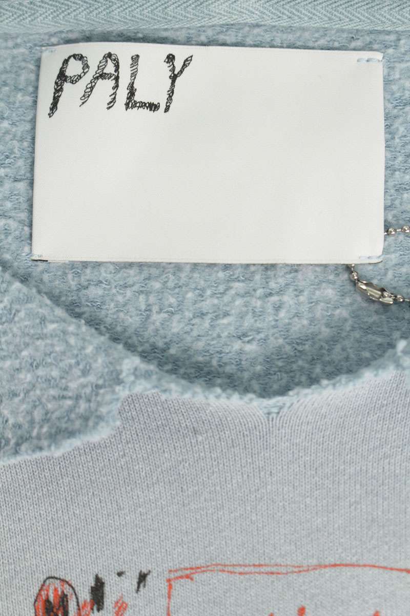 Paly Hollywood 26SS Photo Print Embroidered Blue Size M