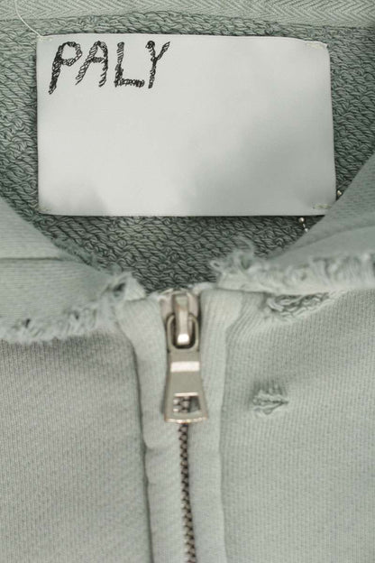 Paly Hollywood 26SS Photo Print Zip Hoodie Green Size XS