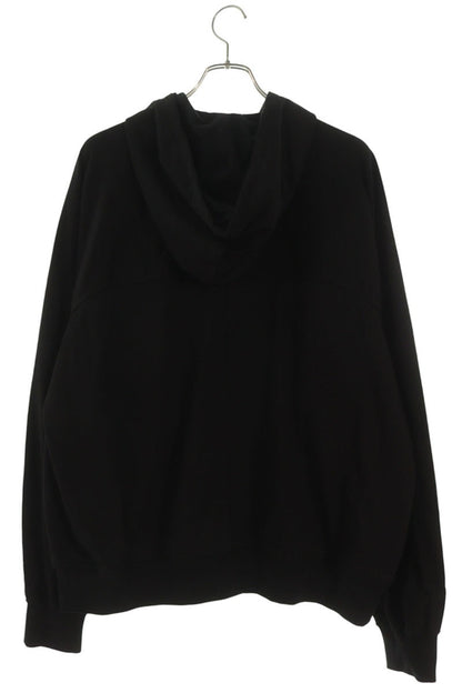 Rick Owens Cotton Zip-Up Hoodie Black Size L