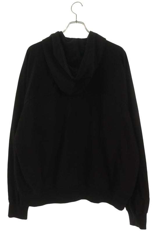 Rick Owens Cotton Zip-Up Hoodie Black Size L