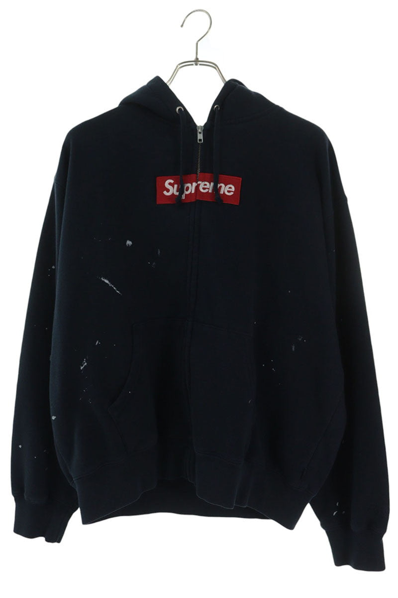 MM6 x SUPREME 26SS Box Logo Zip Up Hoodie Size M
