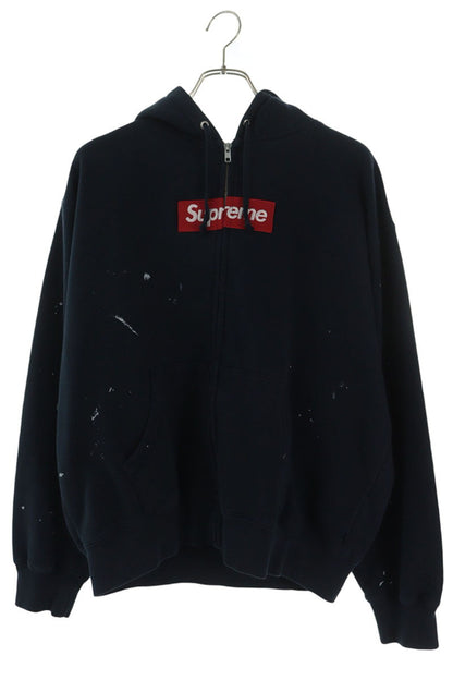 MM6 x SUPREME 26SS Box Logo Zip Up Hoodie Size M