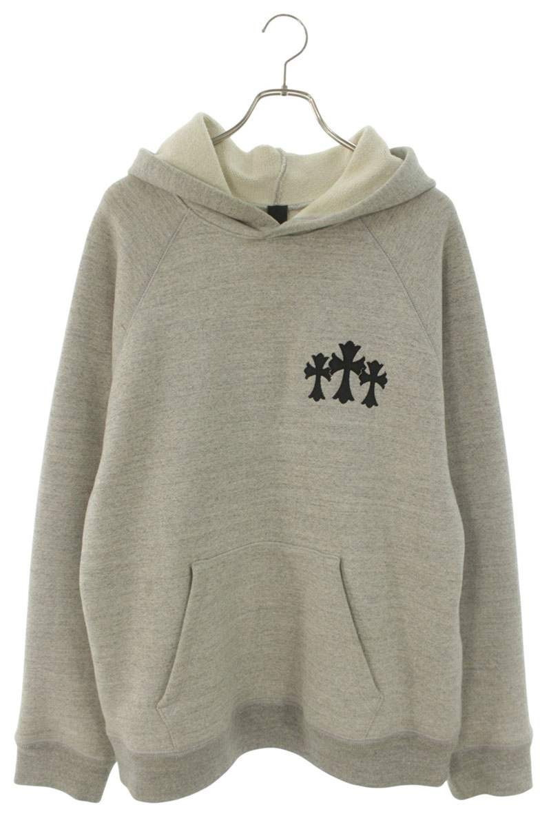 Chrome Hearts 7-11 HOODIE Back CH Embroidered Hoodie Size L
