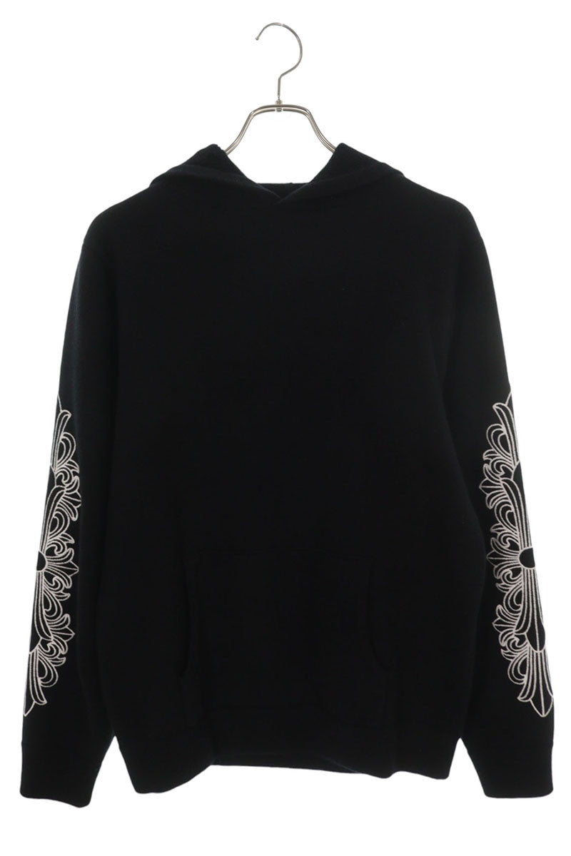 Chrome Hearts U LIFE SENTENCE Cashmere Floral Hoodie Size M