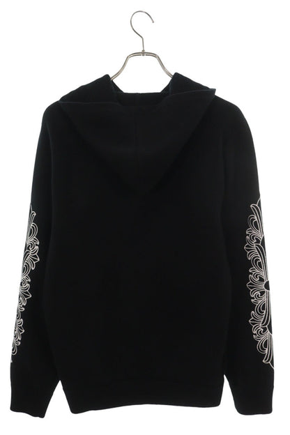 Chrome Hearts U LIFE SENTENCE Cashmere Floral Hoodie Size M