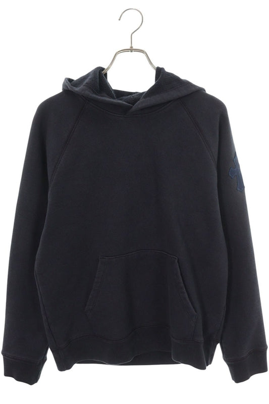 Chrome Hearts HD PLVR GYN U PAPER JAM Navy Hoodie Size S
